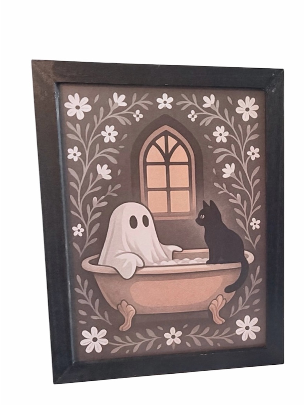 Target Ghost in bathtub Decorative Wall Art